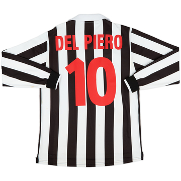 1998-99 Juventus Home Shirt Del Piero #10 - 5/10 - (XL)