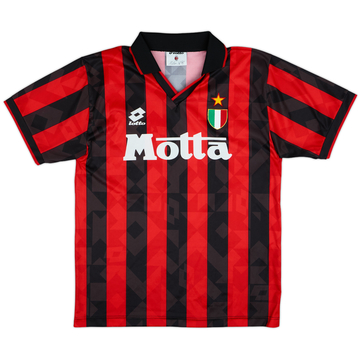 1993-94 AC Milan Home Shirt - 8/10 - (L)