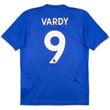 2018-19 Leicester Home Shirt Vardy #9 - 8/10 - (S)