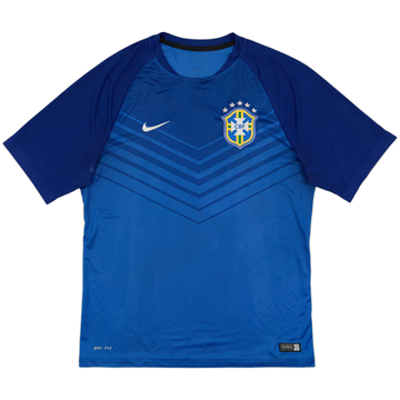 2014-15 Brazil Nike Training Shirt - 8/10 - (L)
