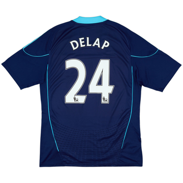 2010-12 Stoke City Away Shirt Delap #24 - 8/10 - (L)