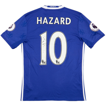 Chelsea HAZARD 10 シャツ 2017-18 Chelsea Home Shirt Hazard #10 - 7/10 - (S)