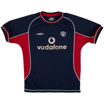 2000-01 Manchester United Third Shirt - 8/10 - (M.Boys)