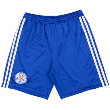 2018-19 Leicester Home Shorts - 3/10 - (L.Boys)