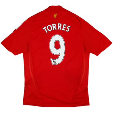2008-10 Liverpool Home Shirt Torres #9 - 7/10 - (S)