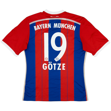 2014-15 Bayern Munich Home Shirt Gotze #19 - 8/10 - (M)