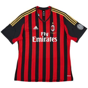 ACミラン Gattuso 8番 シャツ 2008-09 AC Milan Home Shirt Gattuso #8 - 8/10 - (M)