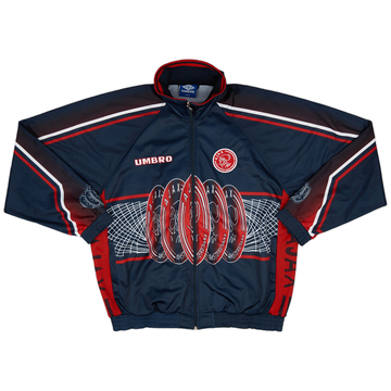 1997-98 Ajax Umbro Track Jacket - 8/10 - (XL)