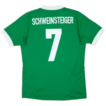 Camiseta de visitante de Alemania 2012-13 Schweinsteiger #7 - 9/10 - (XL.Niños)