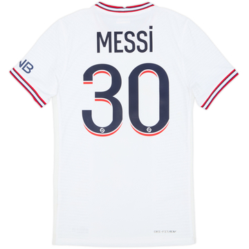 2021-22 Paris Saint-Germain Authentic Fourth Shirt Messi #30 - 7