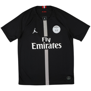 【レア】Nike Paris Saint-Germain ブラックシャツ PARIS SAINT GERMAIN 2018 2019 PRE MATCH SHIRT JERSEY NIKE 894327