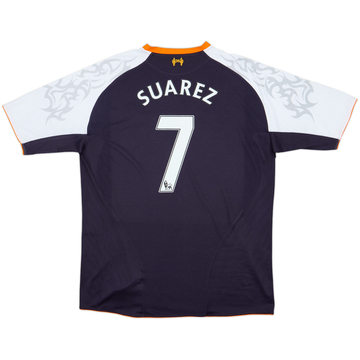 2012-13 Liverpool Third Shirt Suarez #7 - 8/10 - (XXL)