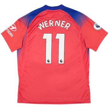 2020-21 Chelsea Player Issue Signed Away Shirt Werner #11 (L)