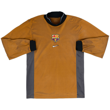 1999-00 Barcelona GK Shirt - 9/10 - (S)