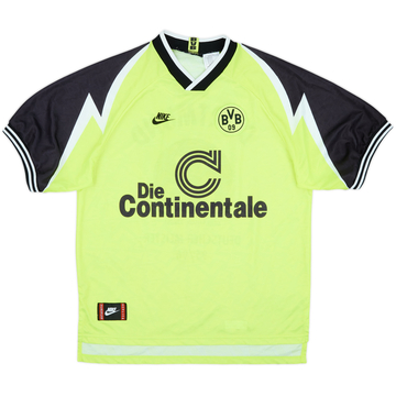 1995-96 Borussia Dortmund 'Deutscher Meister' Home Shirt - 9/10 - (XS) 1995-96 Borussia Dortmund 'Deutscher Meister' Home Shirt - 9/10 - (XS)