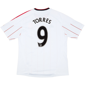 2009-10 Liverpool Away Shirt Torres #9 - 6/10 - (L)