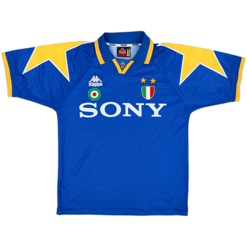 1995-96 Juventus Away L/S Shirt - 7/10 - (S)