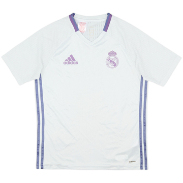 Camiseta de entrenamiento adidas del Real Madrid 2016-17 - 7/10 - (Niños L)