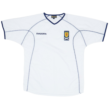 2004-06 Scotland Diadora Training Shirt - 8/10 - (L)