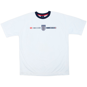 2002-03 England Umbro Training Shirt - 7/10 - (XL)