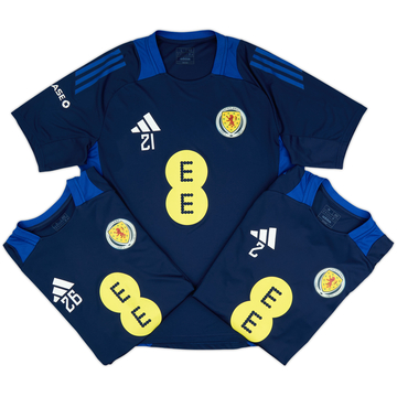 2024-25 Scotland Player Issue Training Shirt # - 9/10