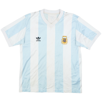 Camiseta adidas Originals de local retro 1990 de Argentina 2002 #10 - 5/10 - (L)