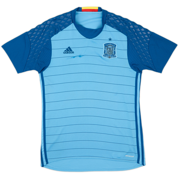 2016-17 Spain Camiseta de Portero de Manga Corta - 7/10 - (M)