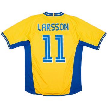 2003-04 Sweden Home Shirt Larsson #11 - 8/10 - (S)