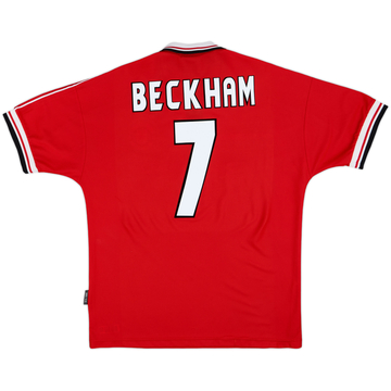 Manchester Beckham 1998/1999 7番 海外正規品 M David Beckham #7 Manchester United 1998-1999 Long Sleeve