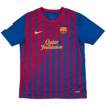 2003-04 Barcelona Home Shirt Kluivert #9 - 6/10 - (XL.Boys)