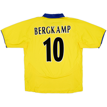 2003-05 Arsenal Away Shirt Bergkamp #10 - 10/10 - (XL)