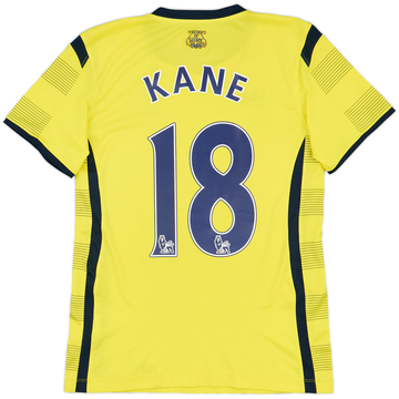 14-15 トッテナム ケイン#18 アウェイM 2014-15 Tottenham Away Shirt Kane #18 - 9/10 - (XXL)