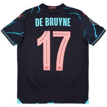 2023-24 Manchester City Authentic Third Shirt De Bruyne #17