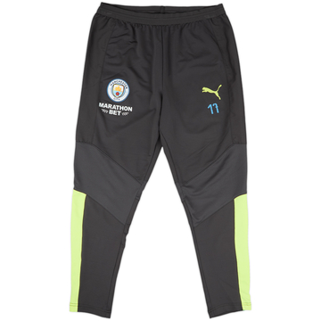 2019-20 Manchester City Puma Player Issue Track Pants/Bottoms #17 - 9/10 - (M)