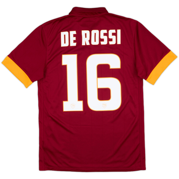 ASローマ De Rossi 15/16 M Nike Away デ・ロッシ 2014-15 Roma Away Shirt De Rossi #16 - 6/10 - (XL)