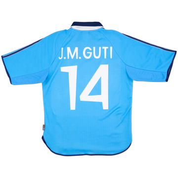 1999-00 Real Madrid adidas Reissue Away Shirt J.M.Guti #14