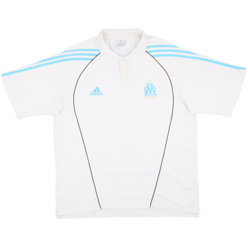 2005-06 Olympique Marseille adidas Camiseta Polo - 6/10 - (XXL)