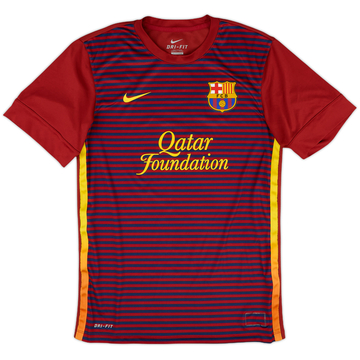 2011-12 Barcelona Nike Authentic Training Shirt - 8/10 - (L)