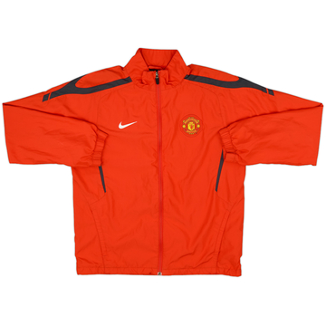 2008-09 Manchester United Nike Track Jacket - 8/10 - (L.Boys)
