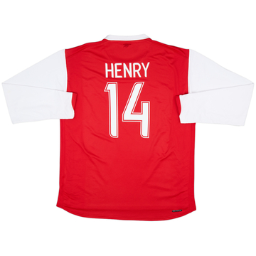 2006-08 Arsenal Home Shirt Henry #14 - 7/10 - (XL)