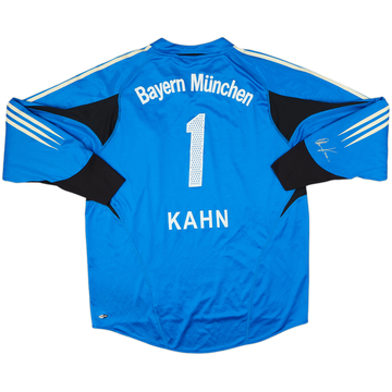 2003-04 Bayern Munich GK Shirt Kahn #1 - 7/10 - (XL)