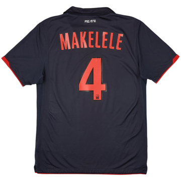 【激レア】09PSG#4 マケレレ　ユニフォーム 2008-09 Paris Saint-Germain Home Shirt Makelele #4 - 5/10 - (L)