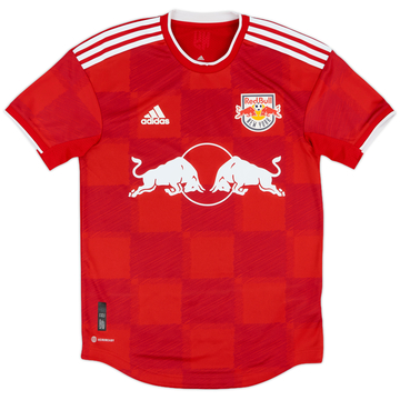 Camiseta auténtica de visitante del New York Red Bulls 2022-23 - 6/10 - (S)