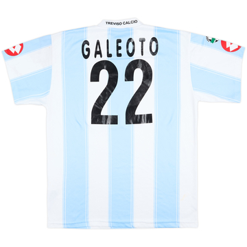 Camiseta de local versión de partido del Treviso 2003-04 Galeoto #22