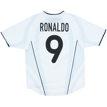 2001-02 Inter Milan Home Shirt Ronaldo #9 (S)