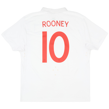 2009-10 England Home Shirt Rooney #10
