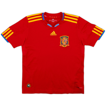 2009-10 Spain Local Camiseta - 8/10 - (9-10 Years)