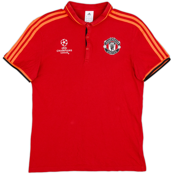 2015-16 Manchester United adidas Polo de la Champions League - 8/10 - (M)