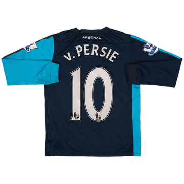 2011-12 Arsenal Player Issue L/S Away Shirt v.Persie #11 (XL)