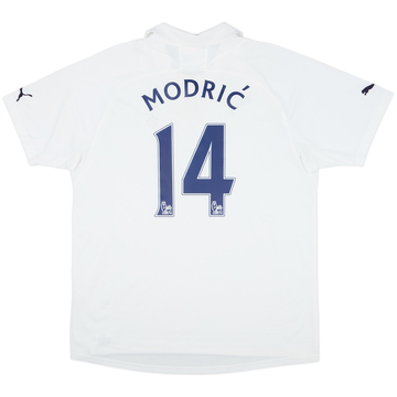 2009-10 Tottenham Away L/S Shirt Modric #14 (S)